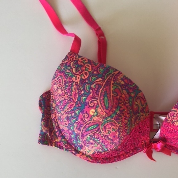La Senza boho hot pink lace bra - Picture 2 of 10